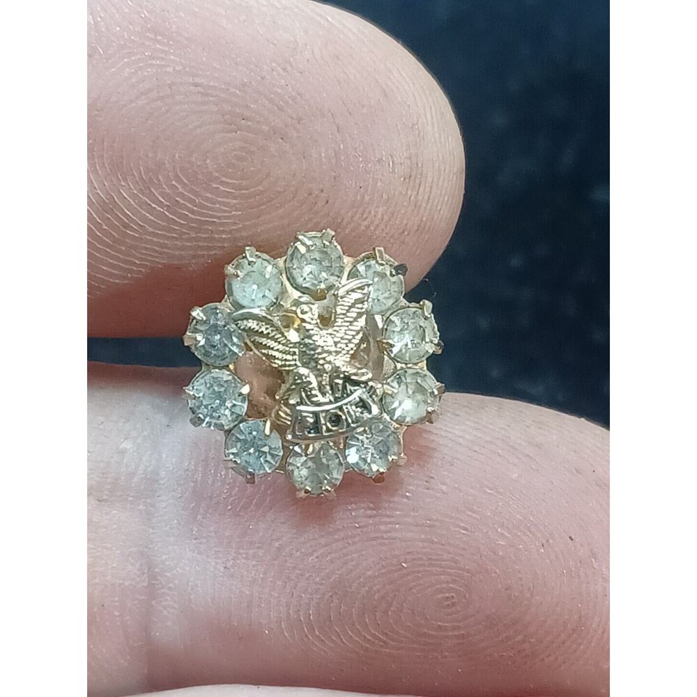 Vintage F.O.E Lapel Pin Fraternity Pins LOT OF 2 - Picture 6 of 7